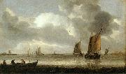 Abraham van Beijeren Silver Seascape France oil painting artist
